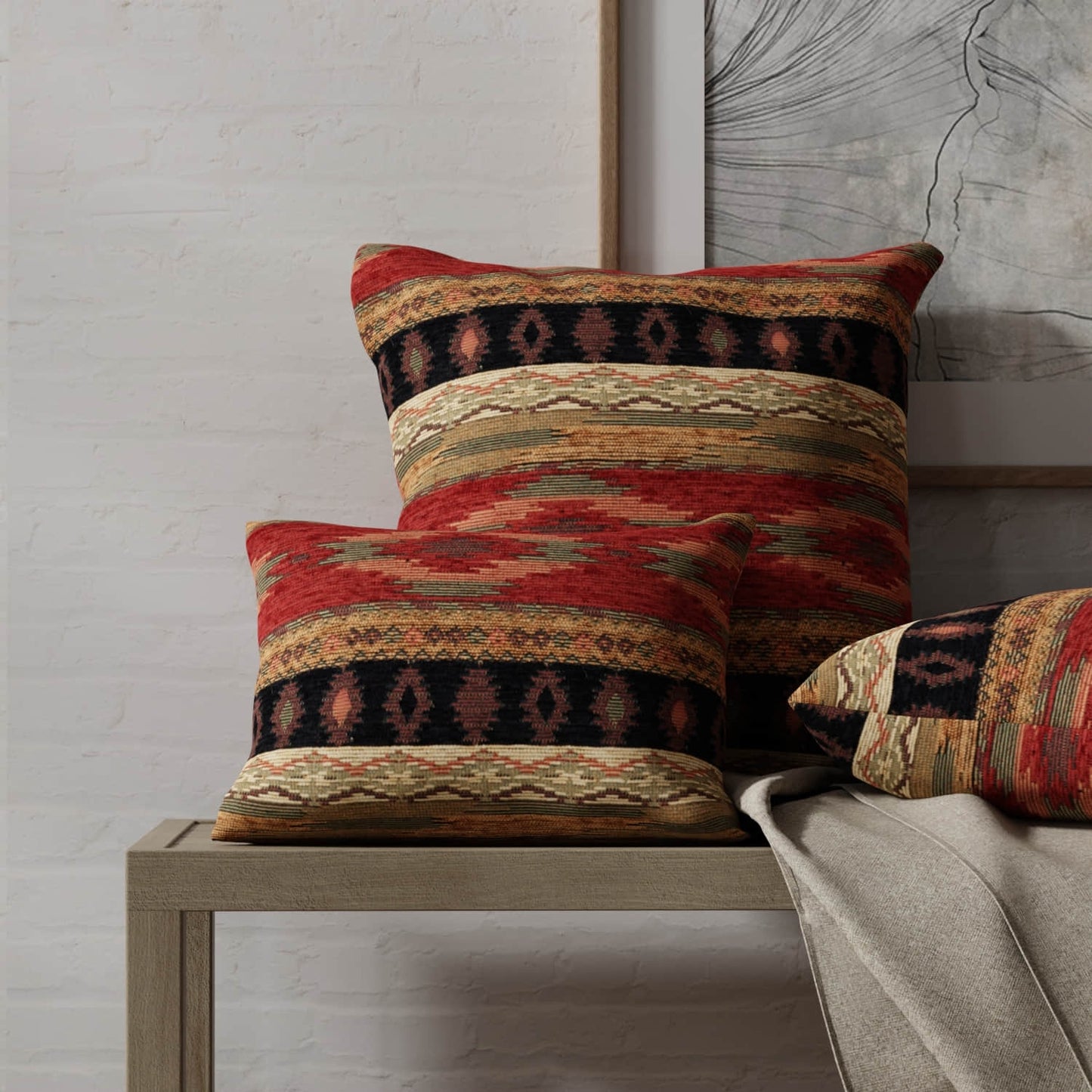 Henrick Sienna - Folio Fabrics