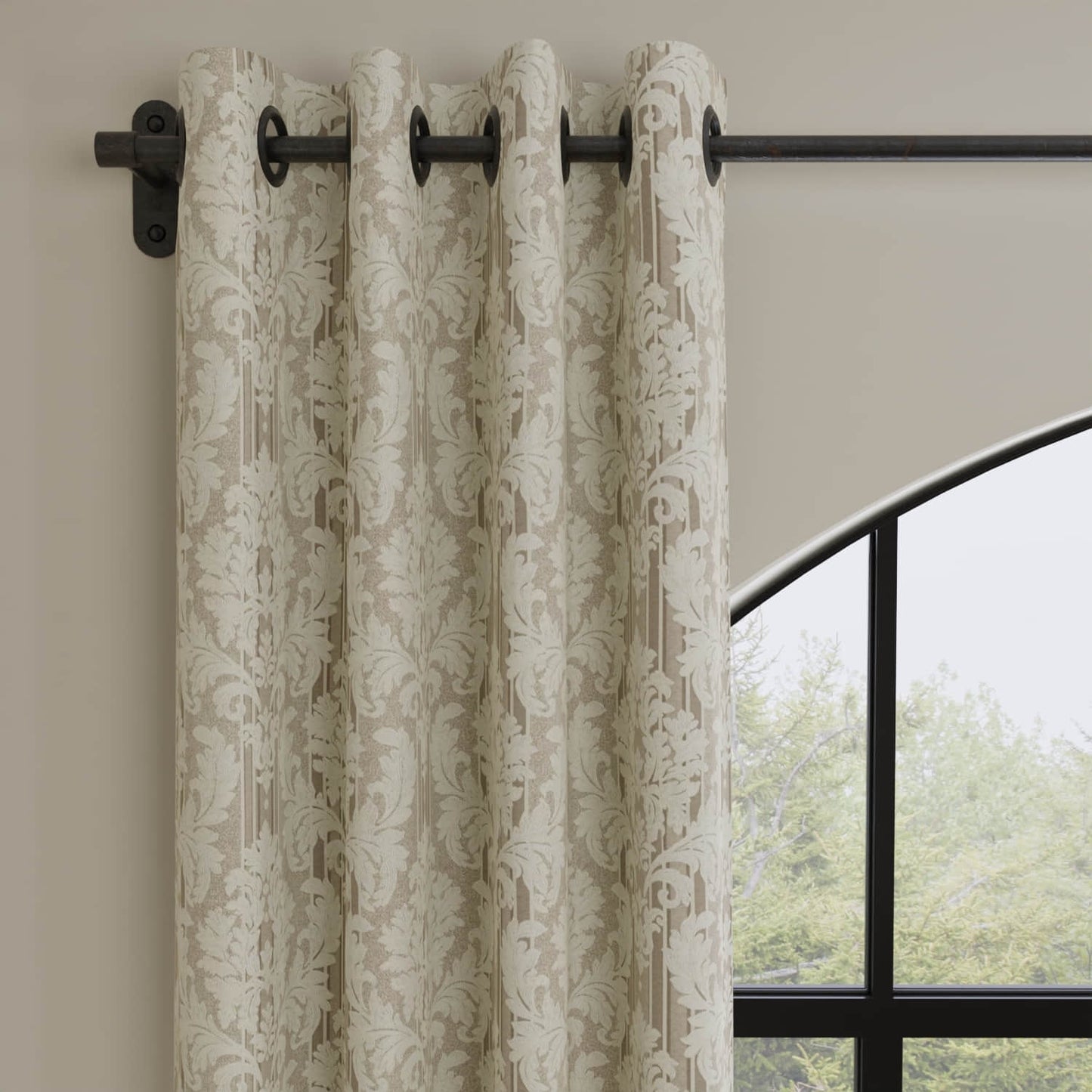 Hubert Beige - Folio Fabrics