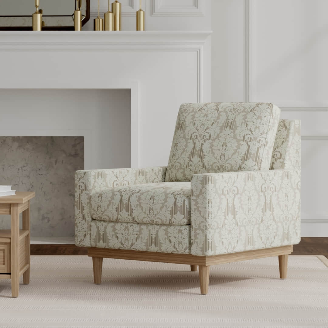 Hubert Beige - Folio Fabrics