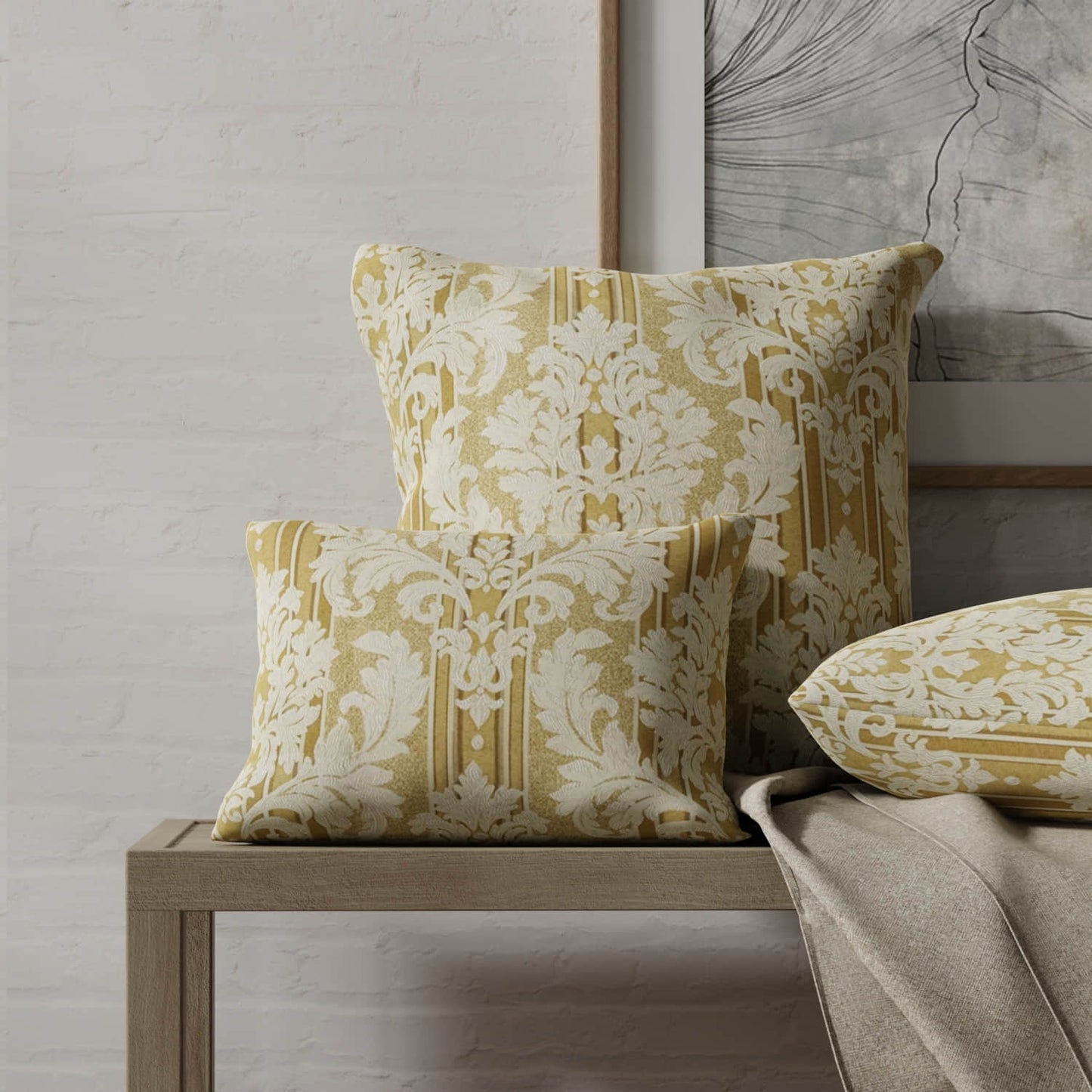 Hubert Gold - Folio Fabrics