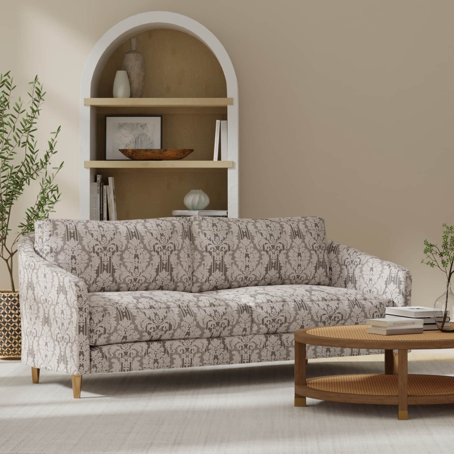 Hubert Pewter - Folio Fabrics