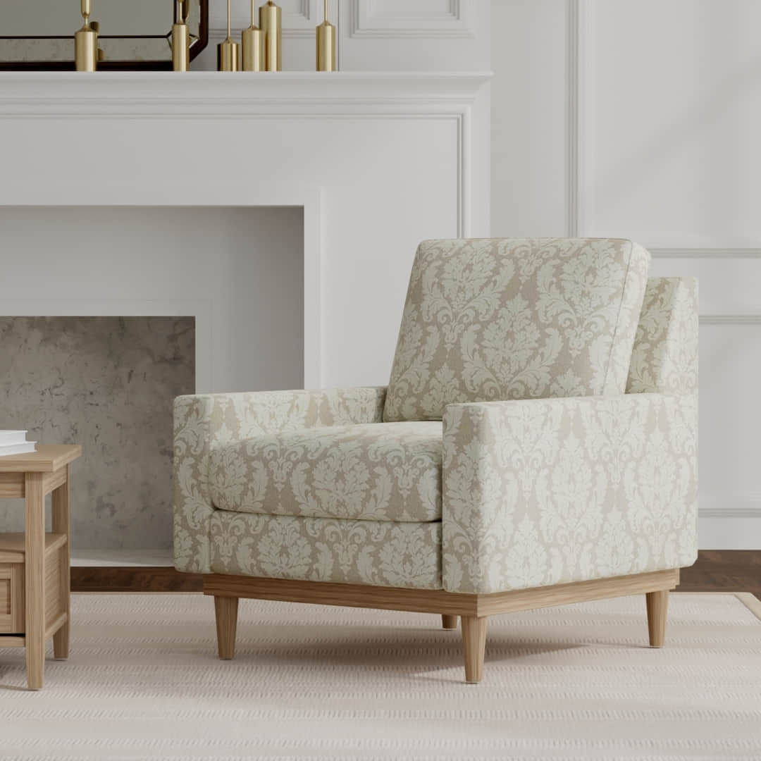 Huey Beige - Folio Fabrics