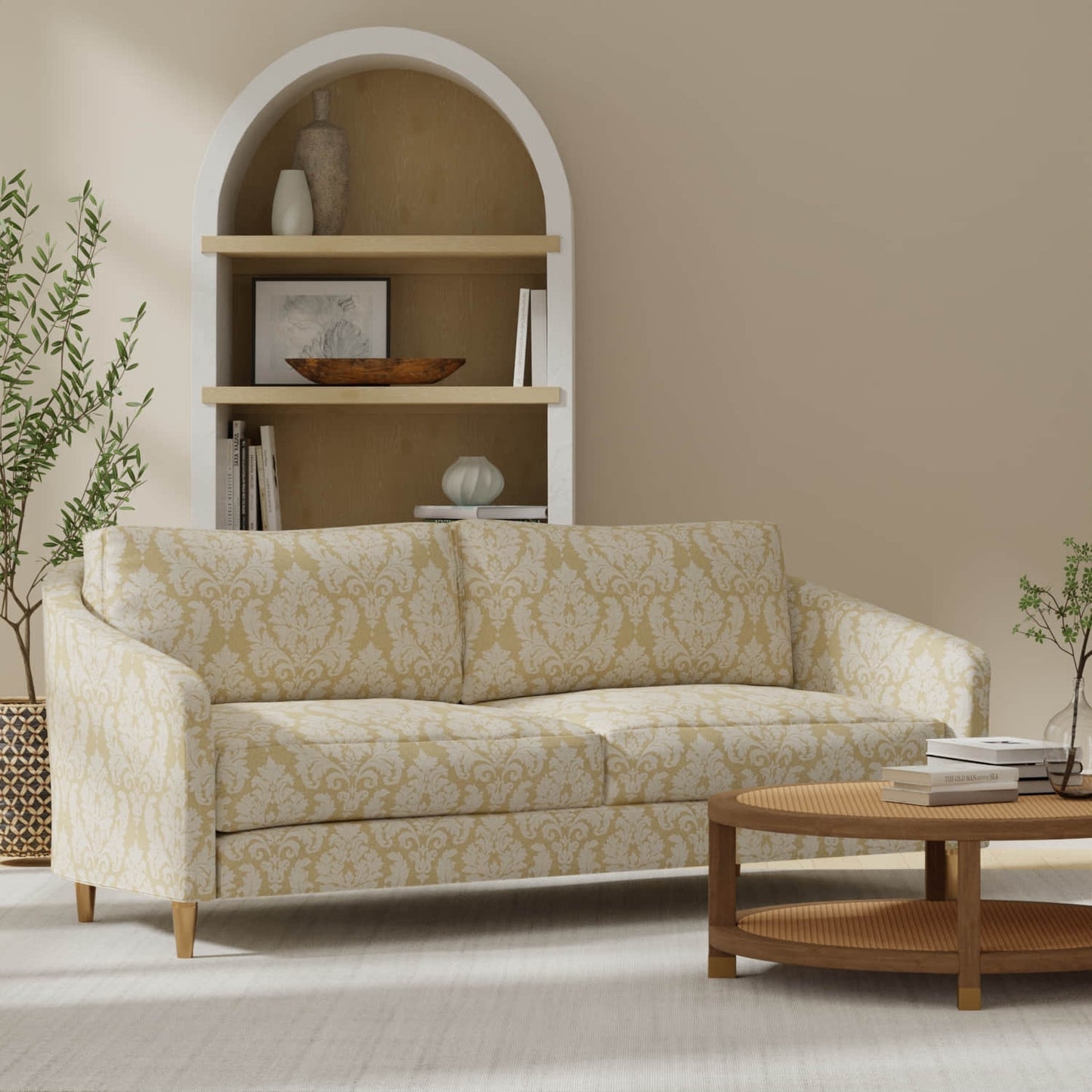 Huey Gold - Folio Fabrics