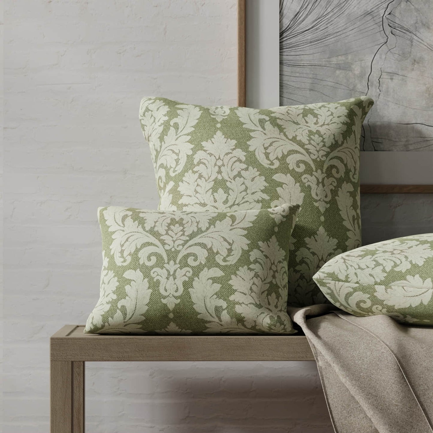Huey Juniper - Folio Fabrics