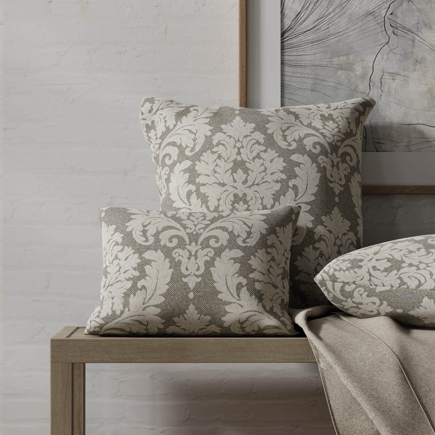 Huey Pewter - Folio Fabrics