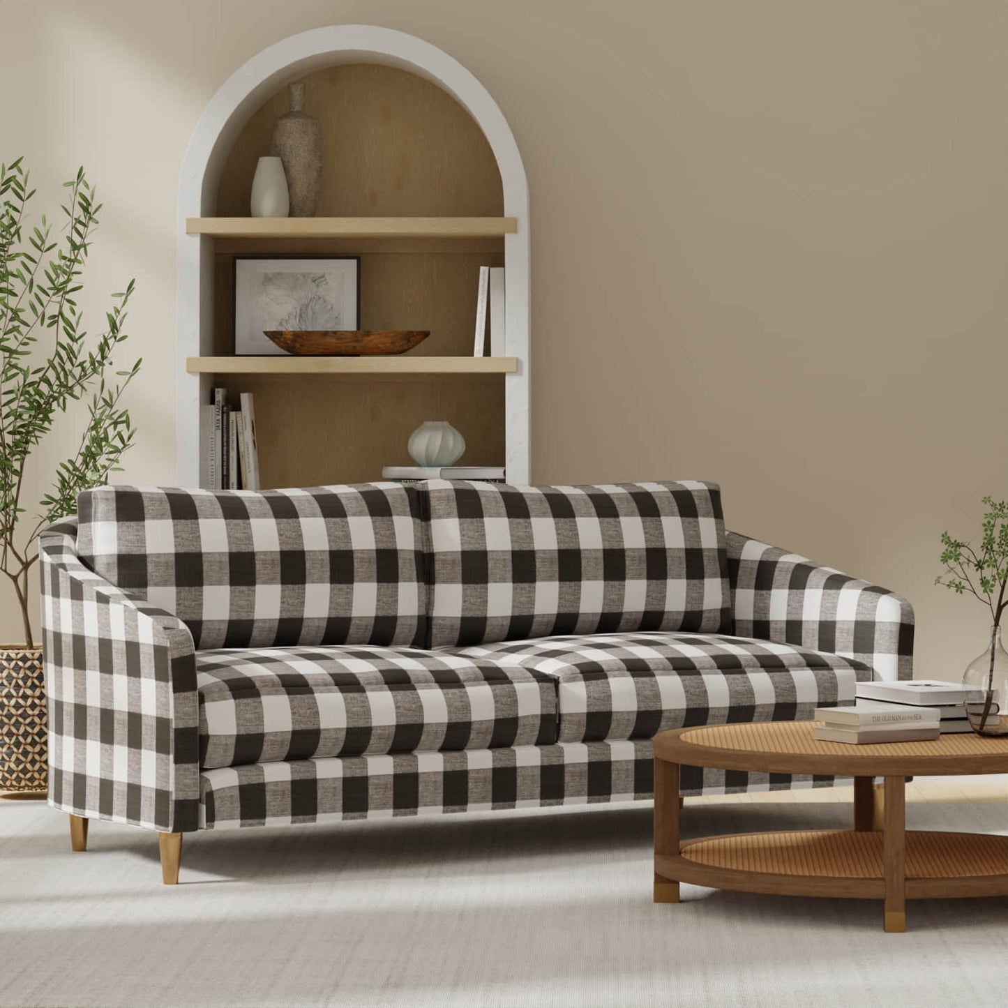 Jaelyn Graphite - Folio Fabrics