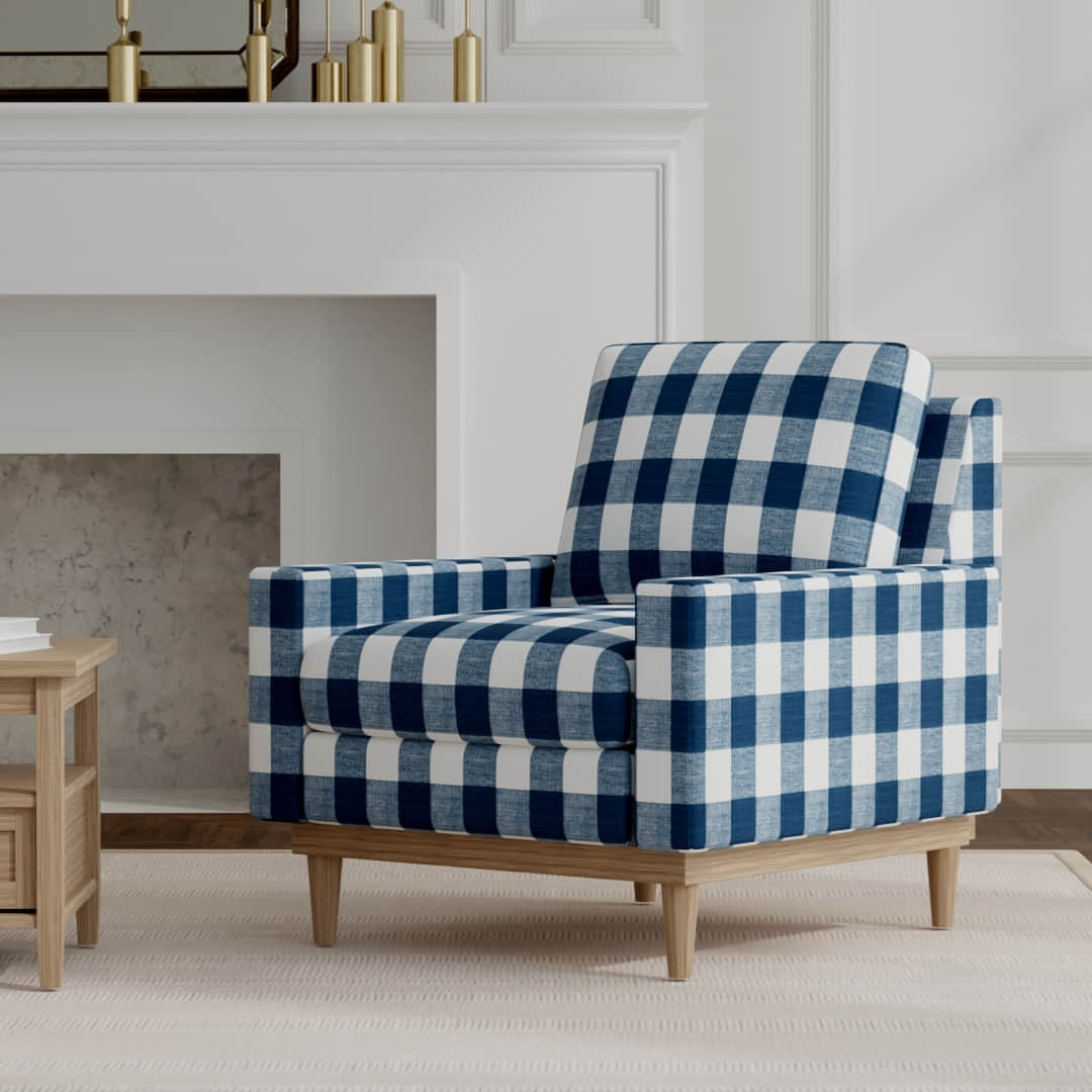 Jaelyn Indigo - Folio Fabrics