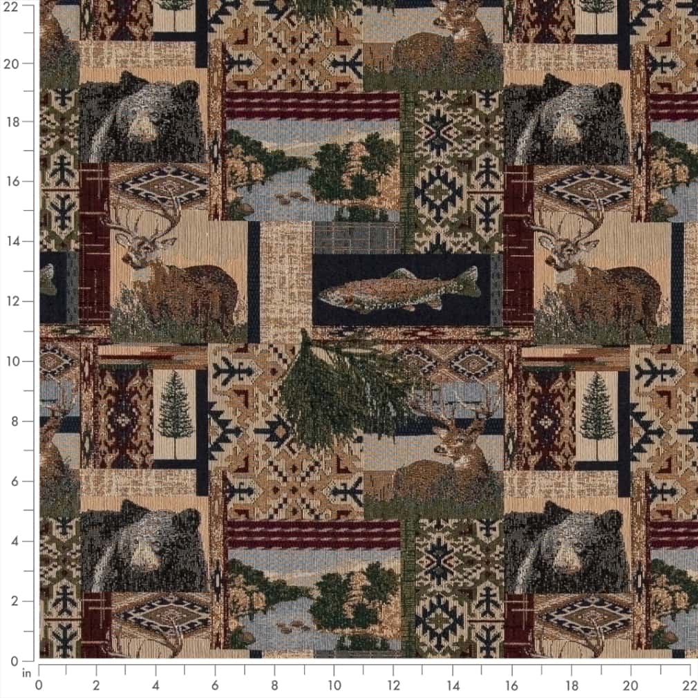 Joyce Navy - Folio Fabrics