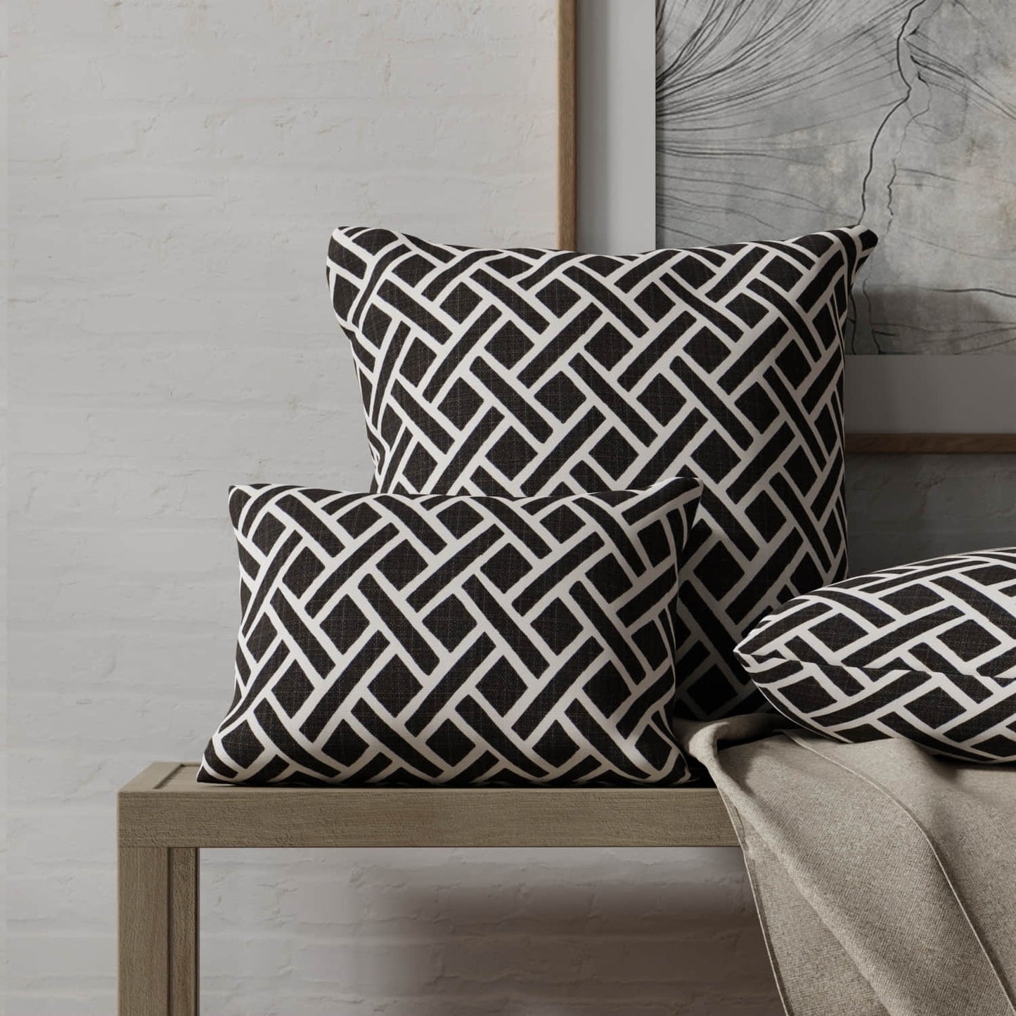 June Ebony - Folio Fabrics