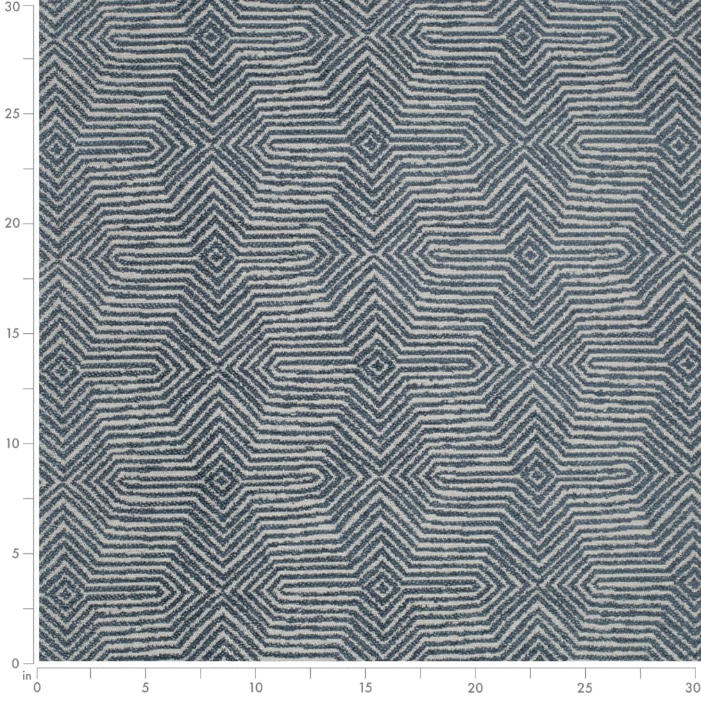 Juno Prussian - Folio Fabrics