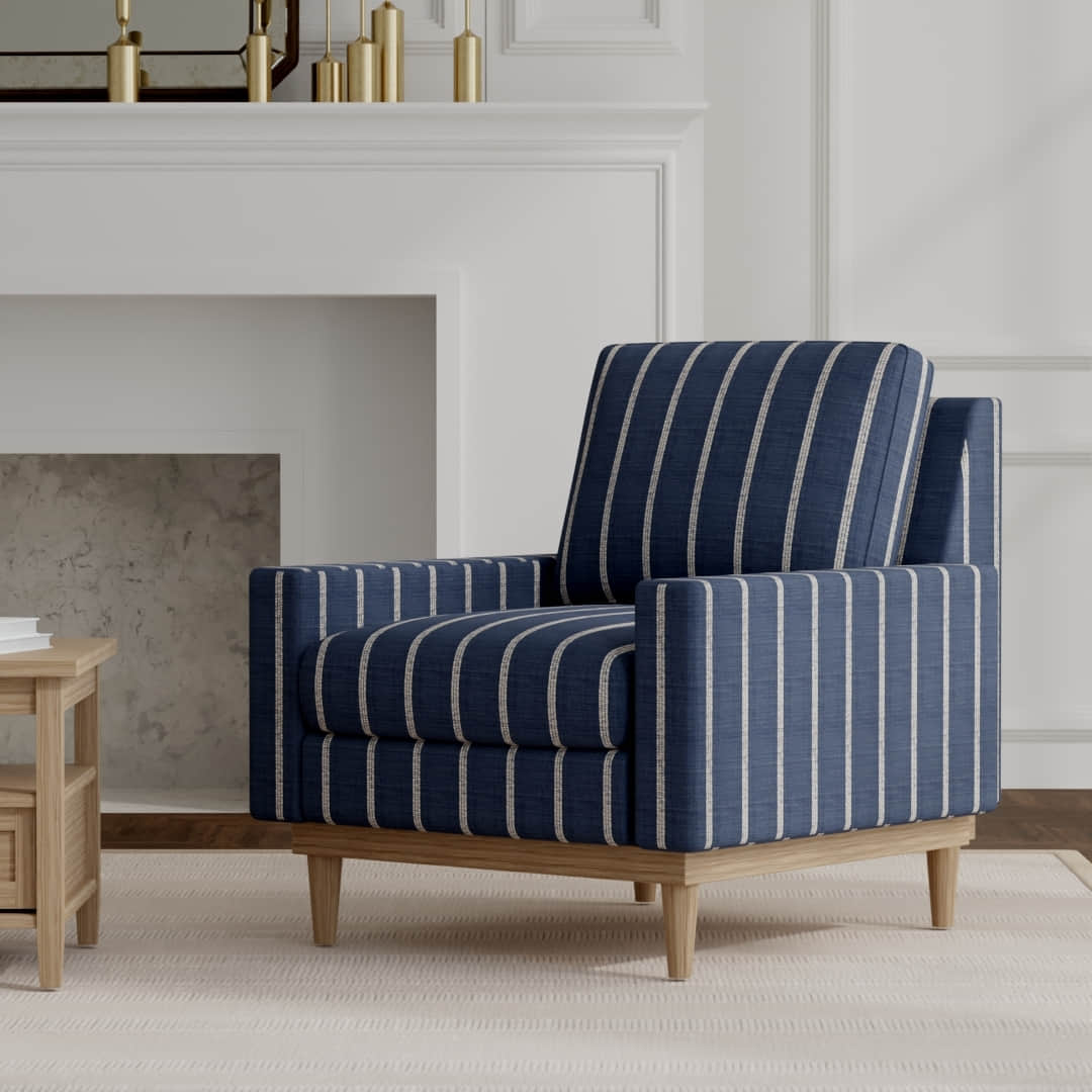 Addison Navy - Folio Fabrics