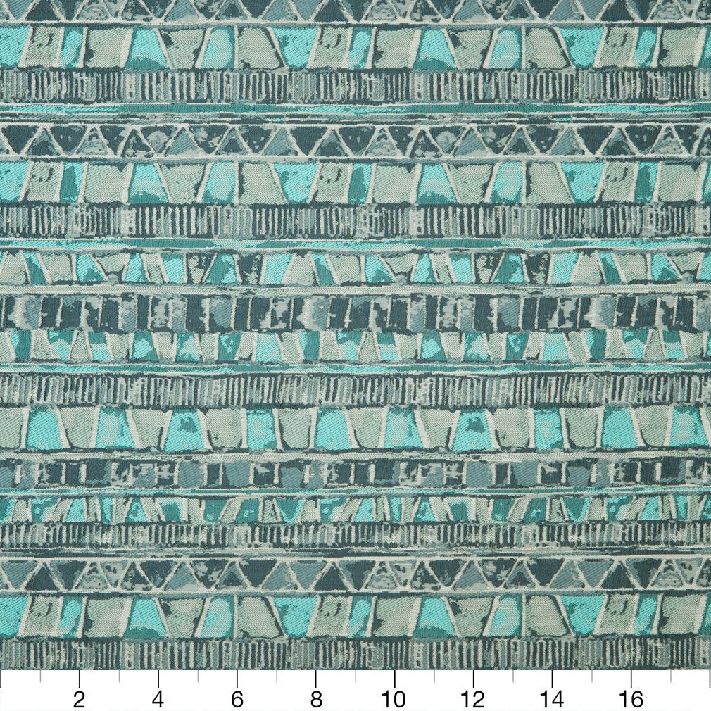 Keaton Azure - Folio Fabrics