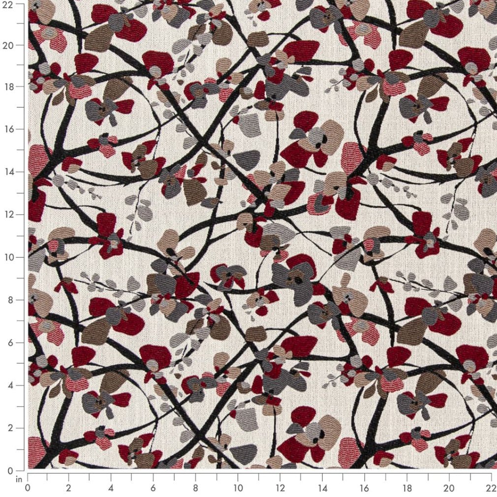 Kenosha Crimson - Folio Fabrics