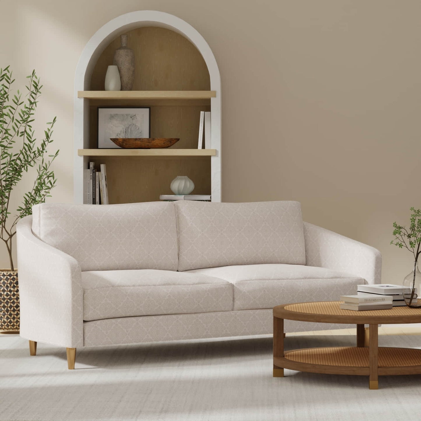 Lagos Taupe - Folio Fabrics