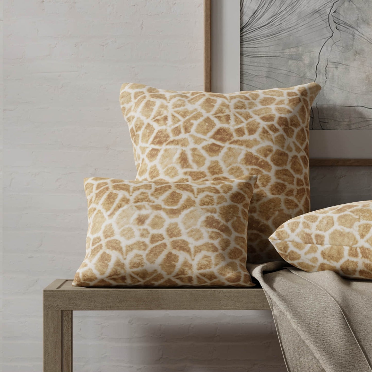 Laken Bronze - Folio Fabrics