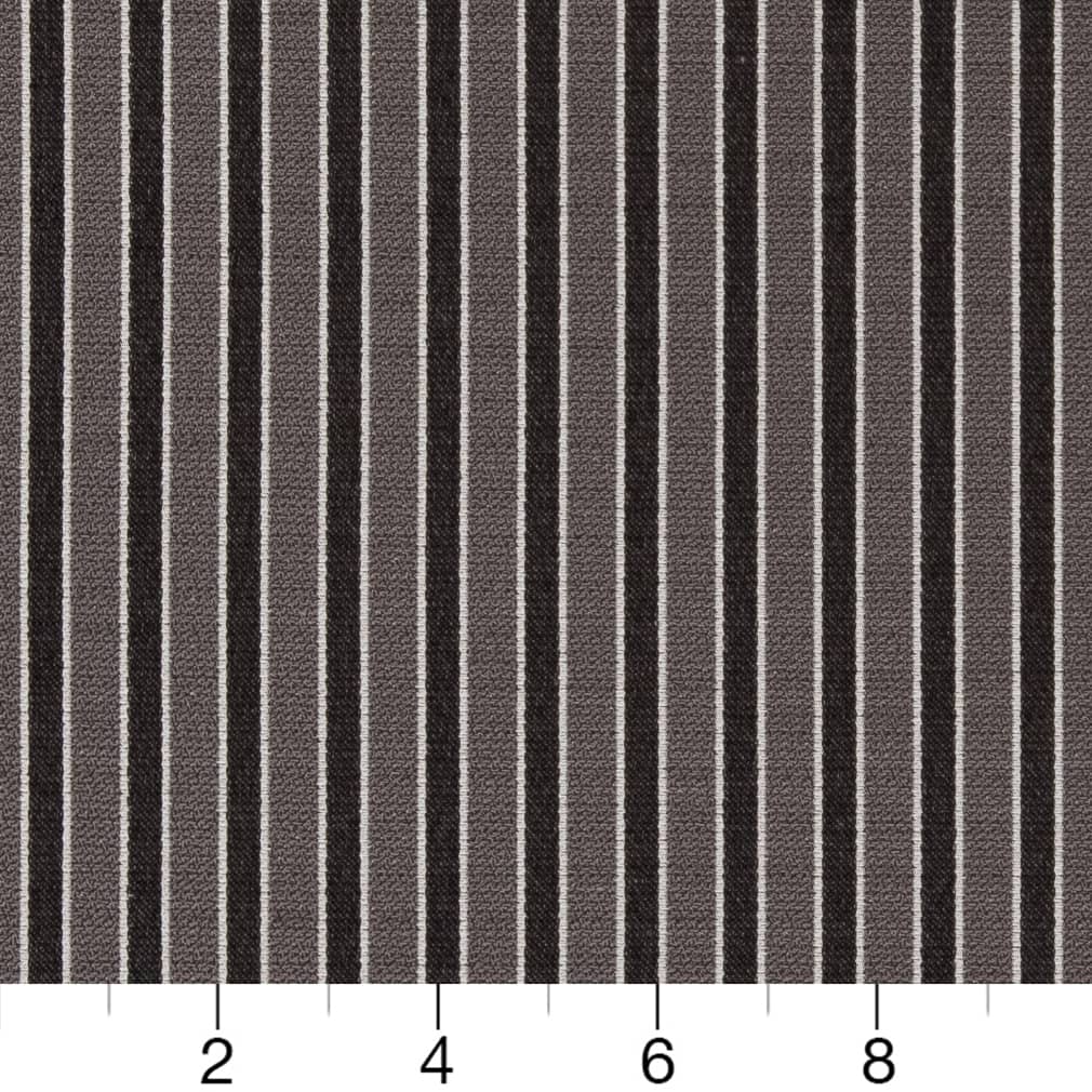 Langley Charcoal - Folio Fabrics