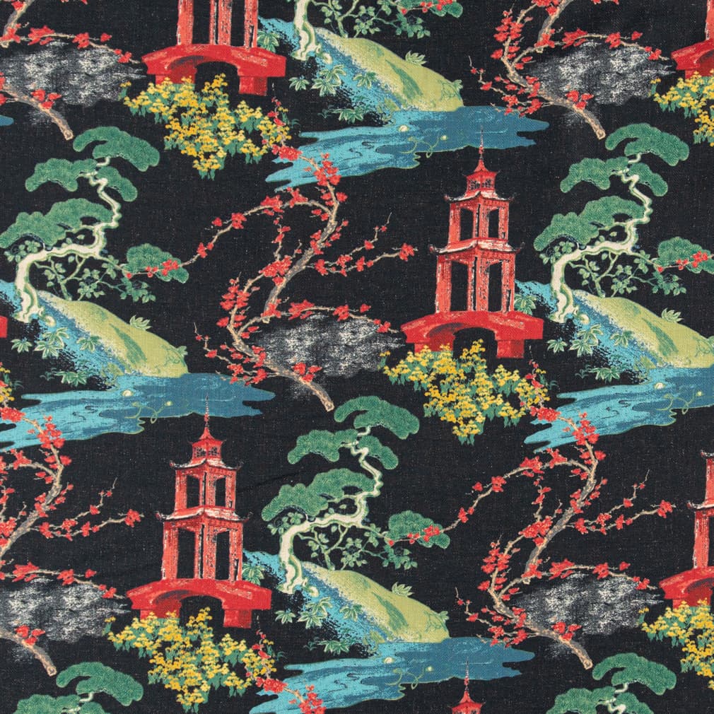 Linford Ebony - Folio Fabrics