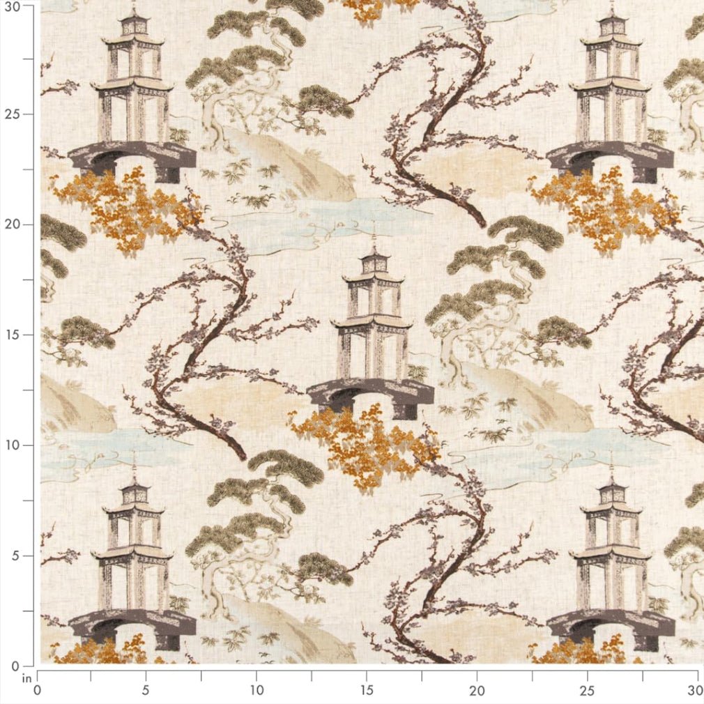 Linford Ivory - Folio Fabrics