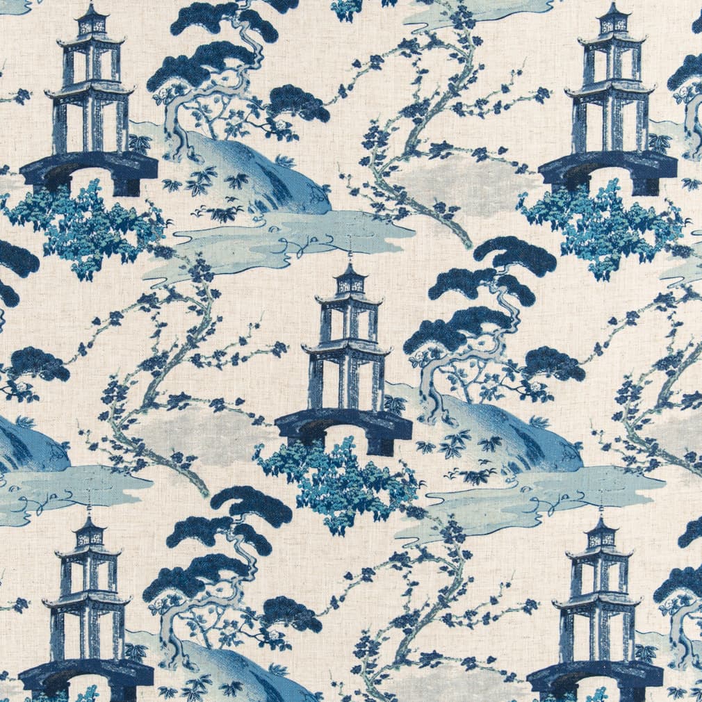 Linford Sapphire - Folio Fabrics