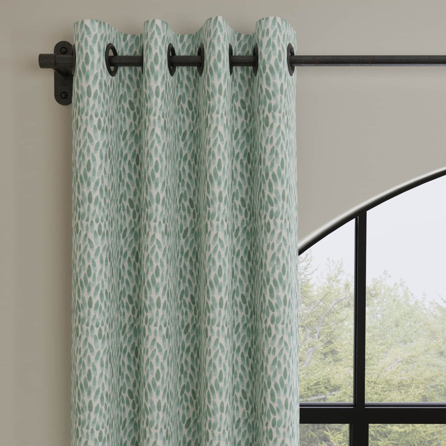 Lucille Capri made up on drapery