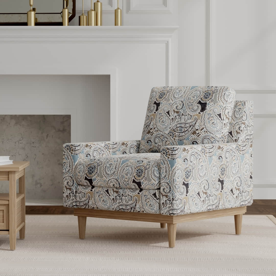 Luna Cornflower - Folio Fabrics