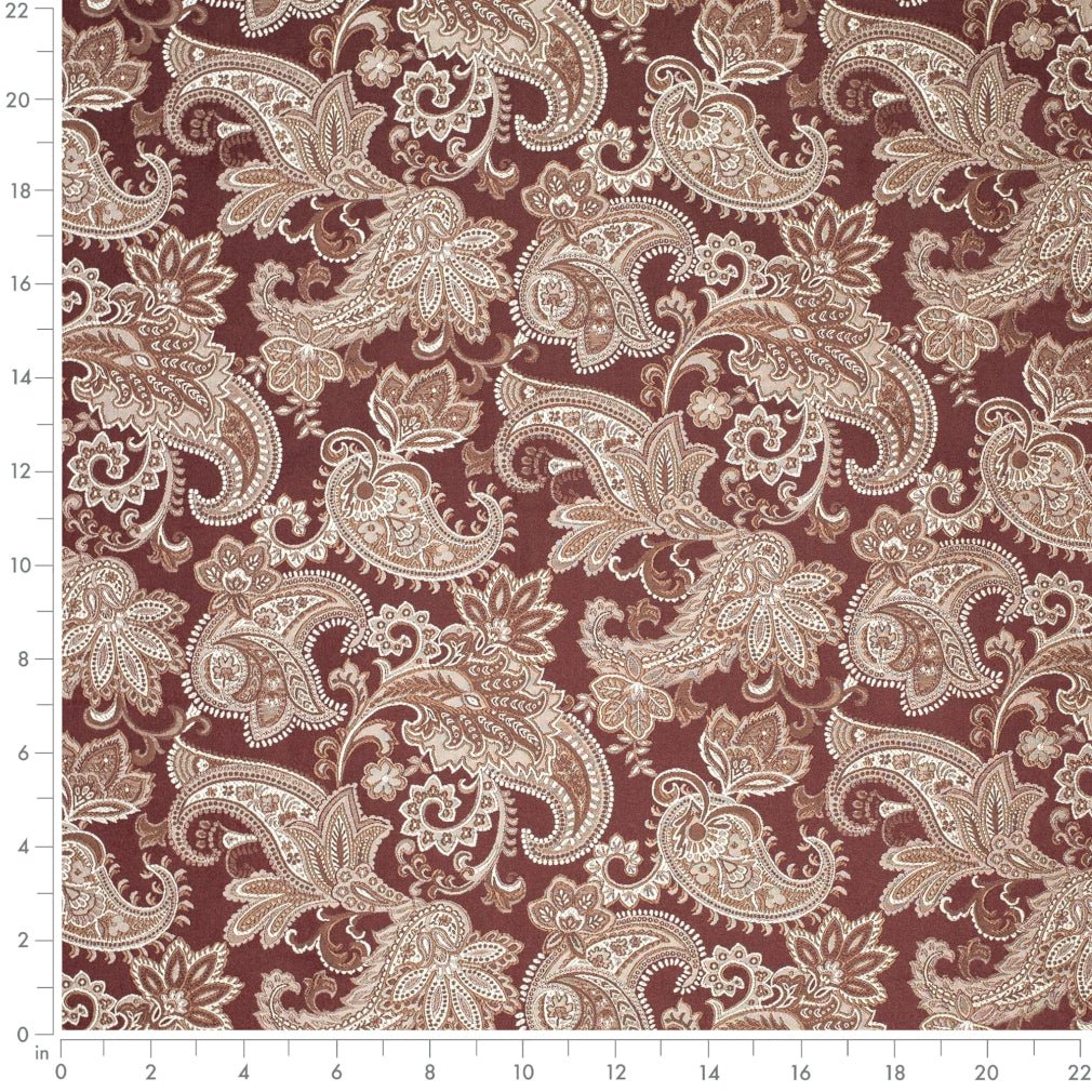 Marquette Merlot - Folio Fabrics