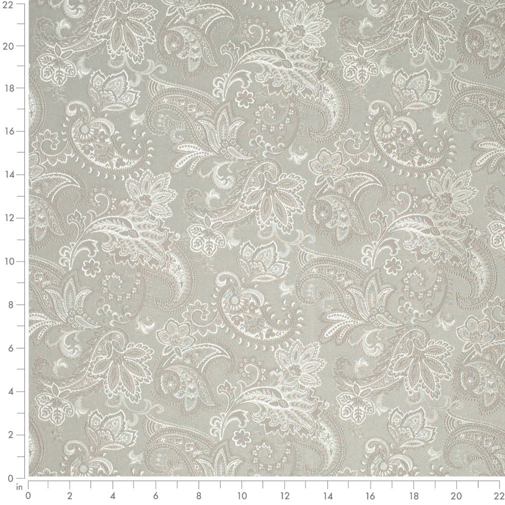 Marquette Pewter - Folio Fabrics