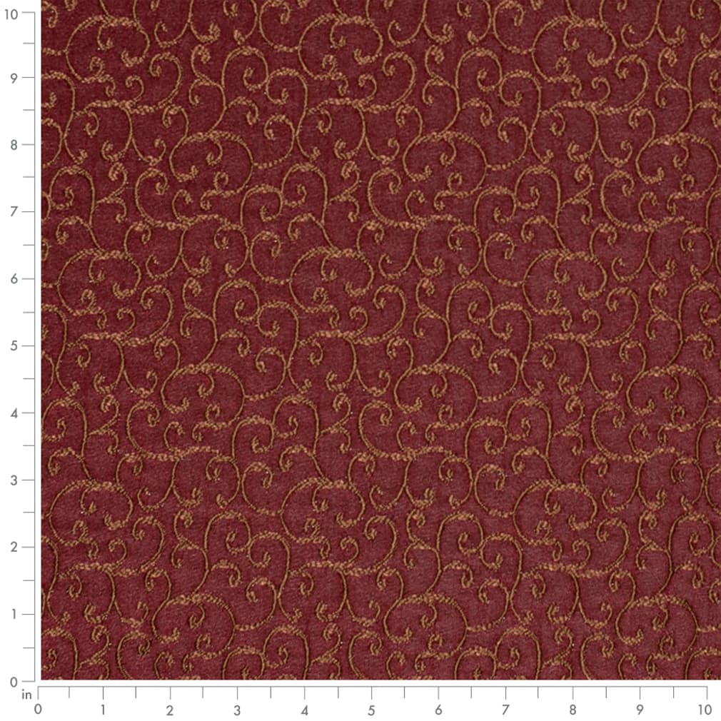 Marshall Merlot - Folio Fabrics