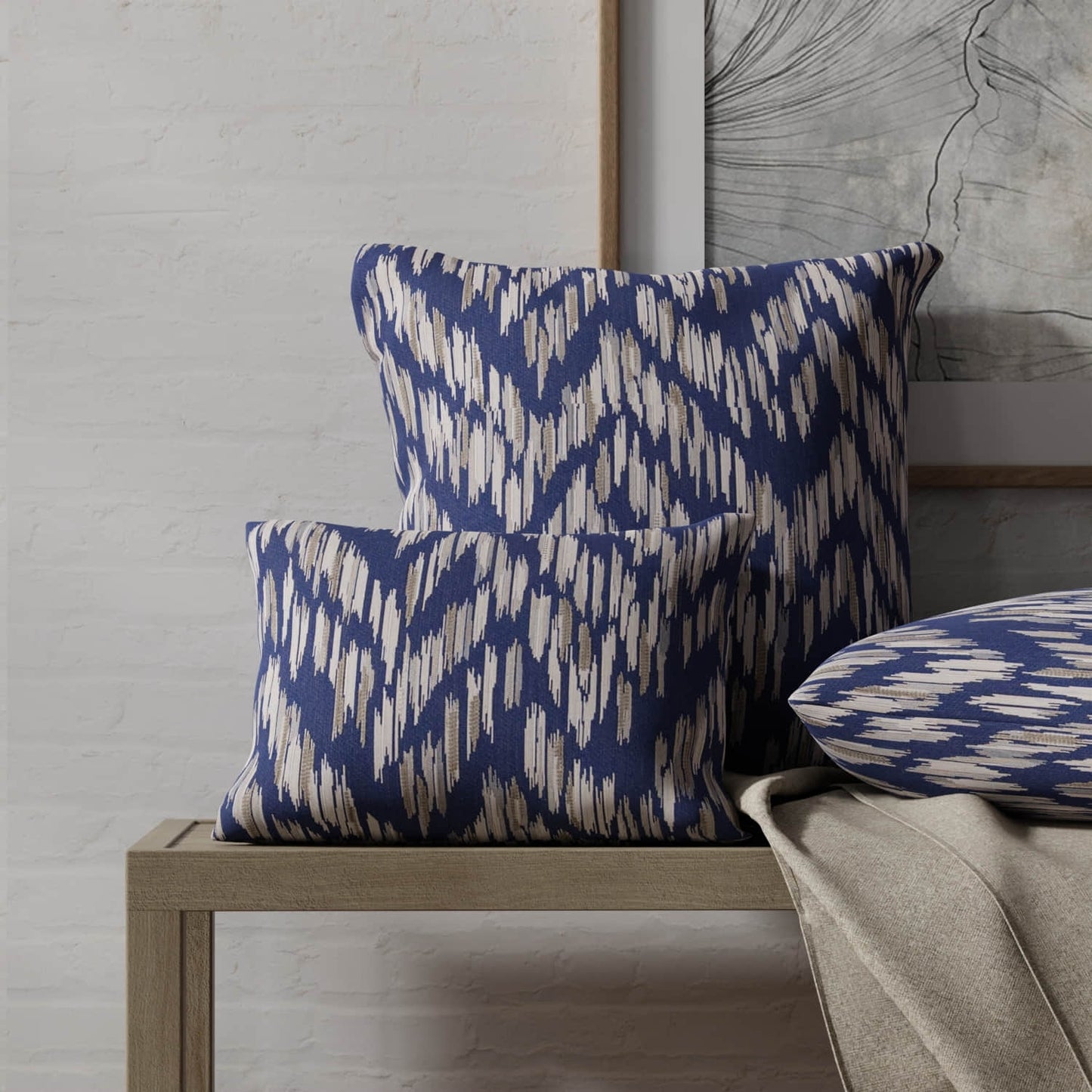 Mathew Indigo - Folio Fabrics