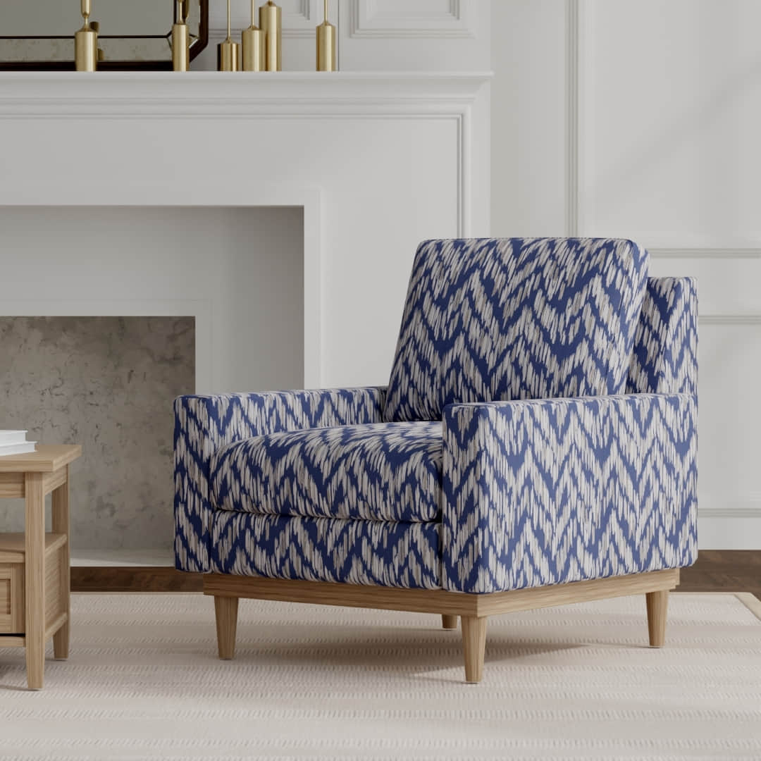 Mathew Indigo - Folio Fabrics