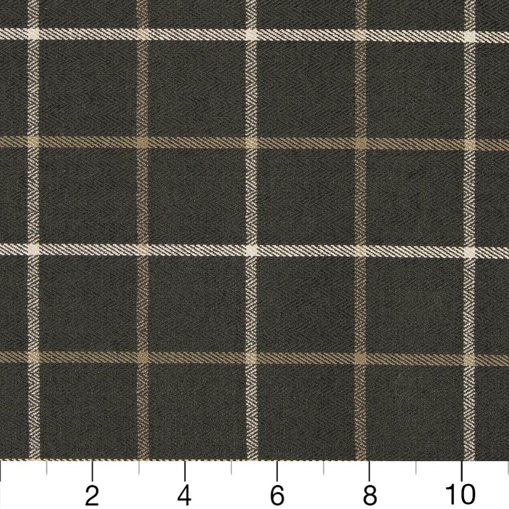 Maxwell Charcoal - Folio Fabrics