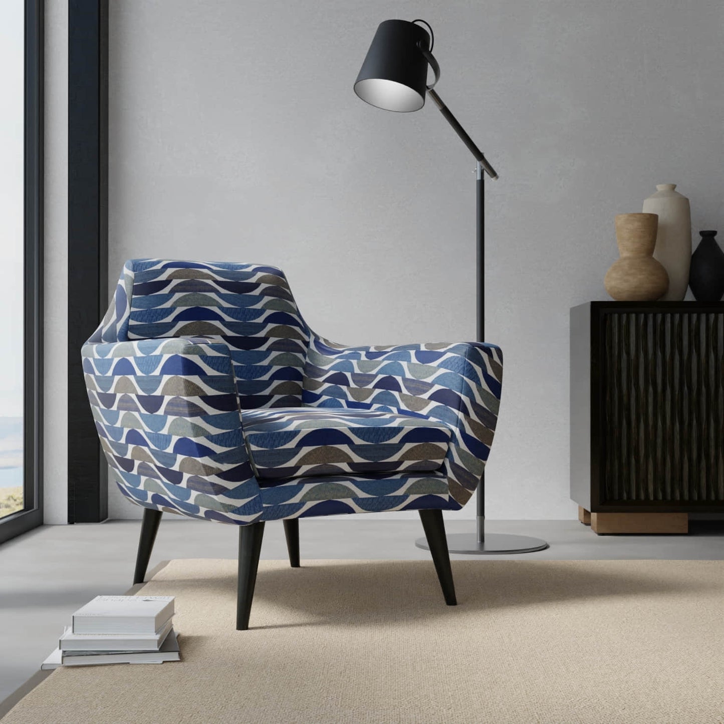 Mayer Indigo - Folio Fabrics