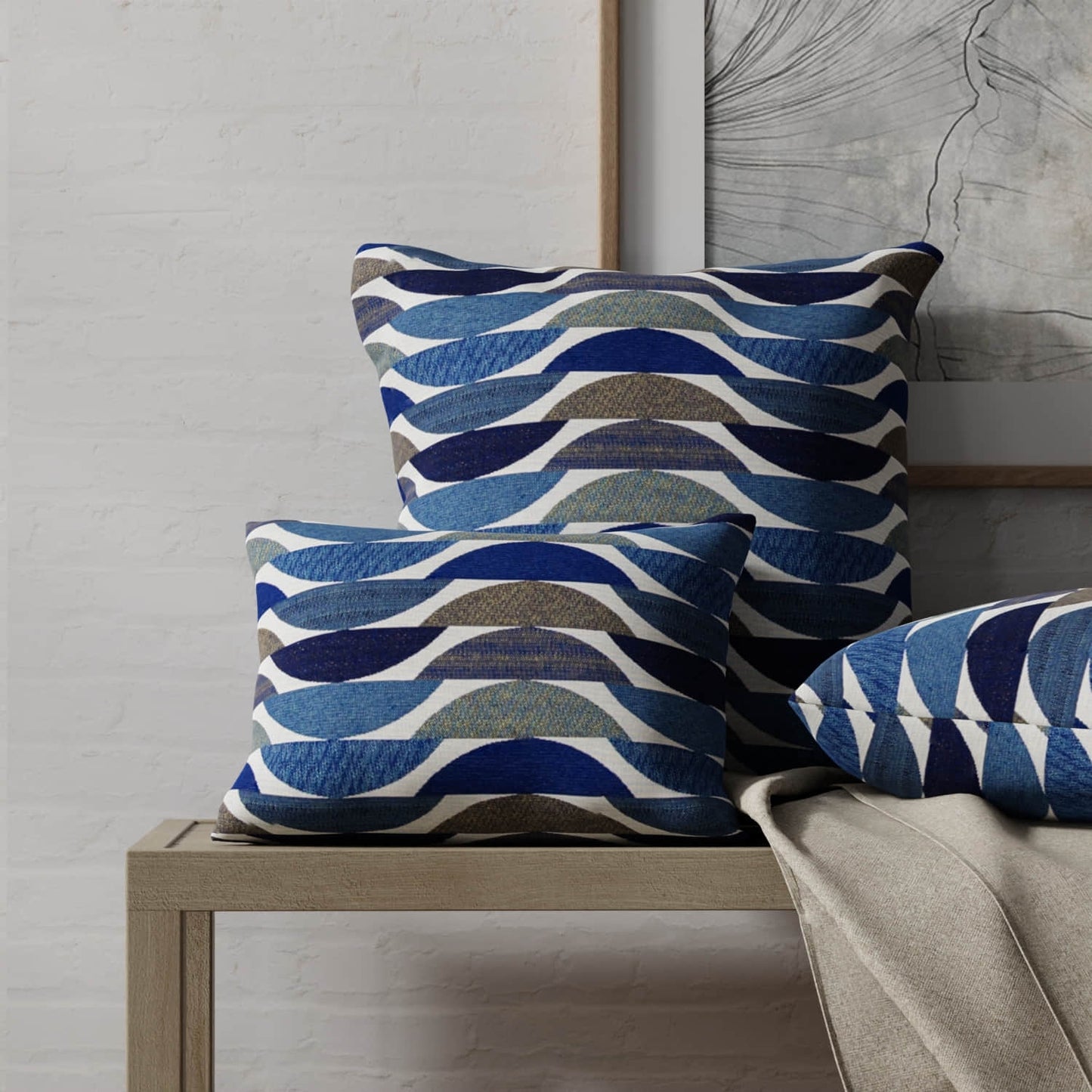 Mayer Indigo - Folio Fabrics
