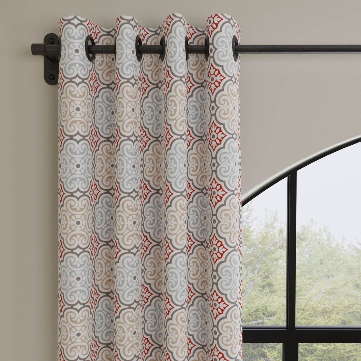 Maynard Cherry made up on drapery