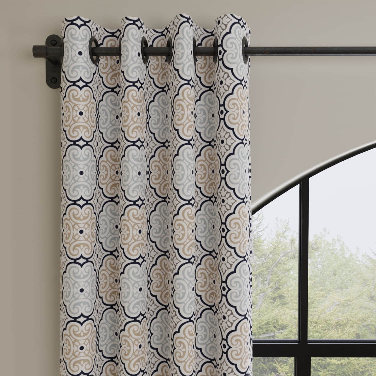 Maynard Stone made up on drapery