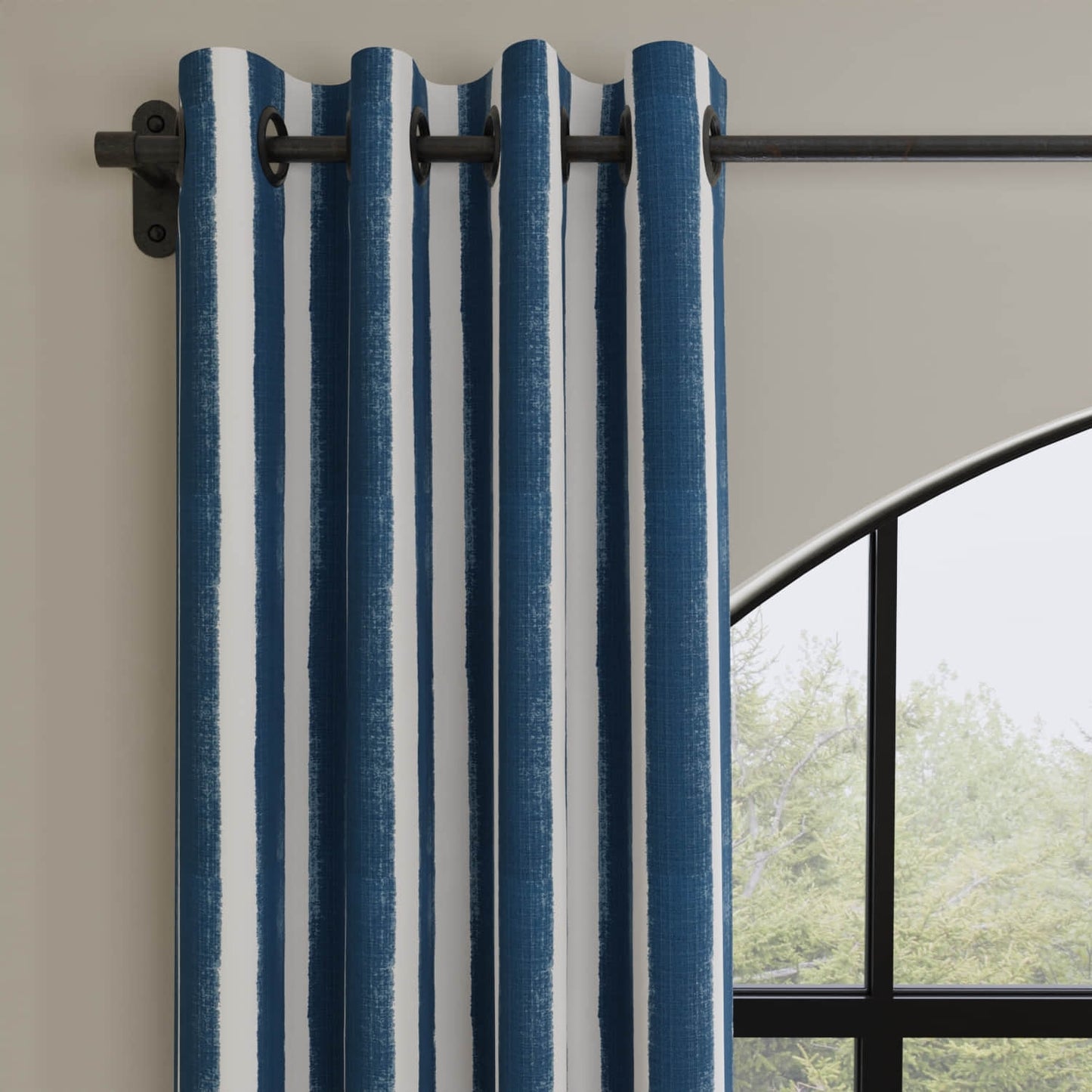 Michaela Navy - Folio Fabrics