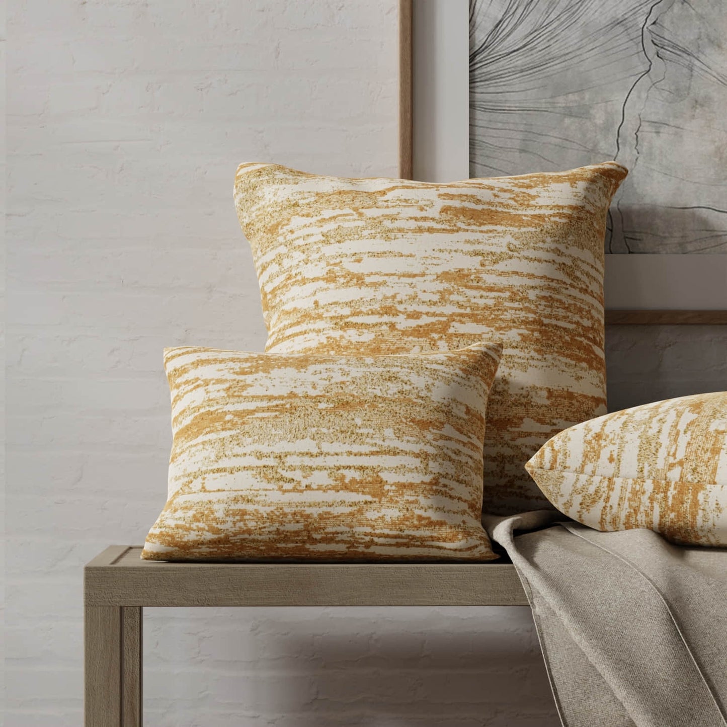 Milo Marigold - Folio Fabrics