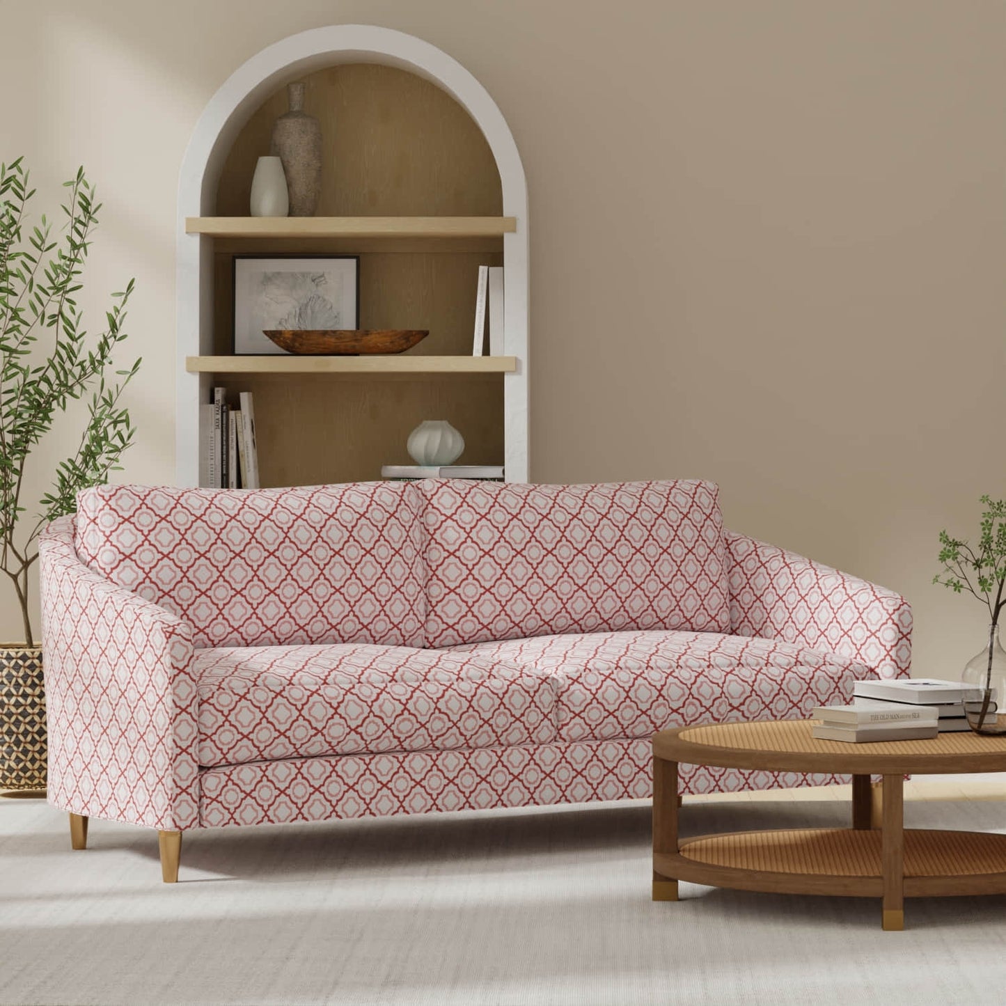 Morgan Strawberry - Folio Fabrics