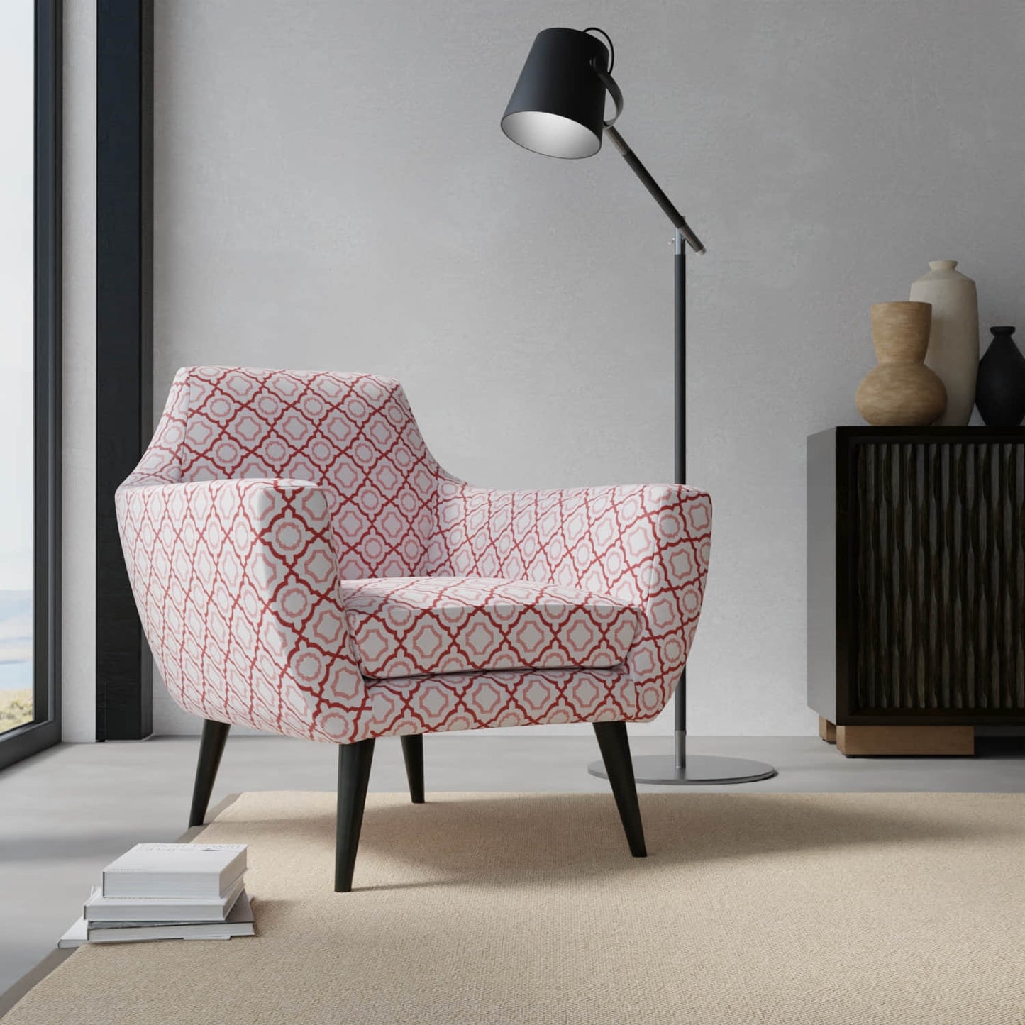 Morgan Strawberry - Folio Fabrics