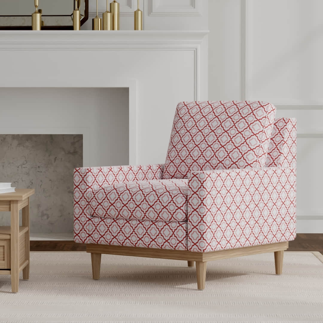 Morgan Strawberry - Folio Fabrics