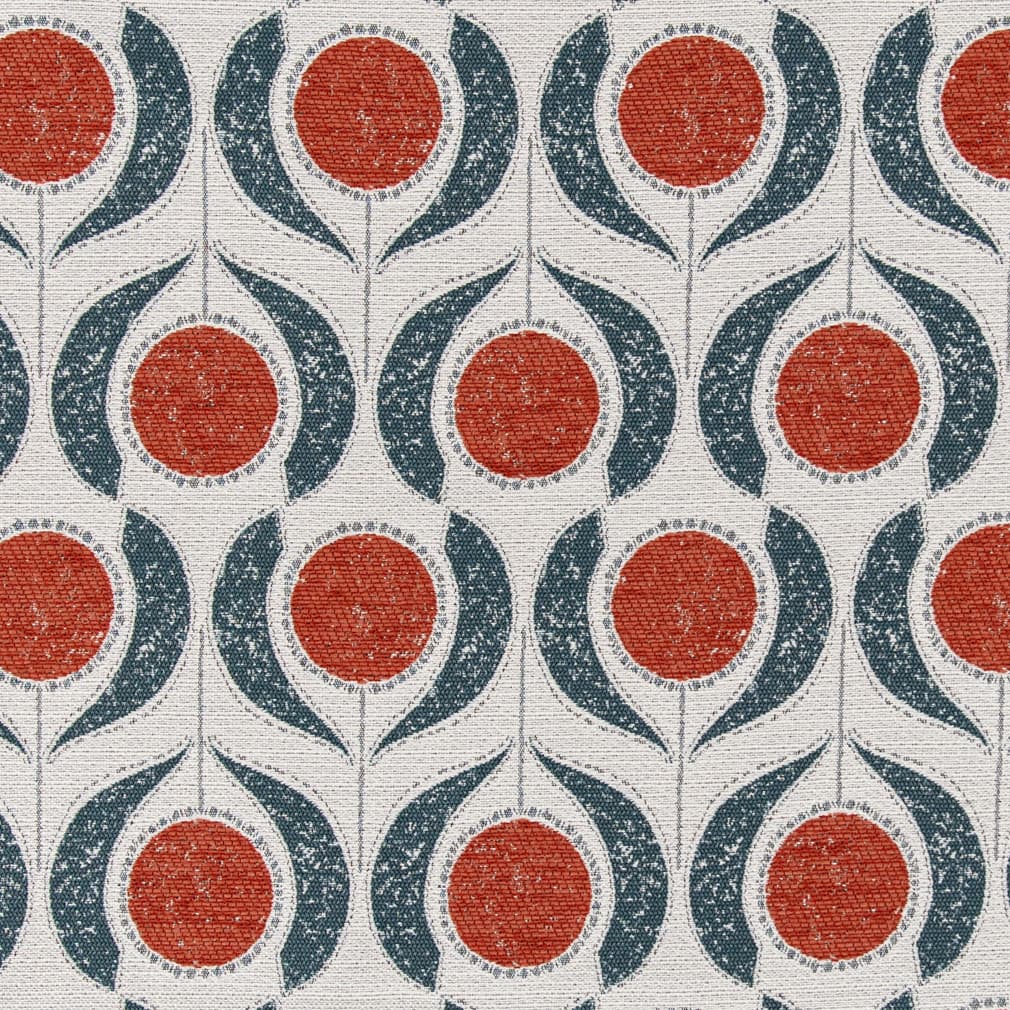 Odom Papaya - Folio Fabrics