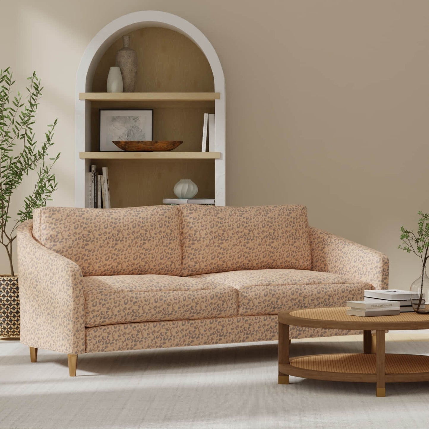 Petra Mustard - Folio Fabrics