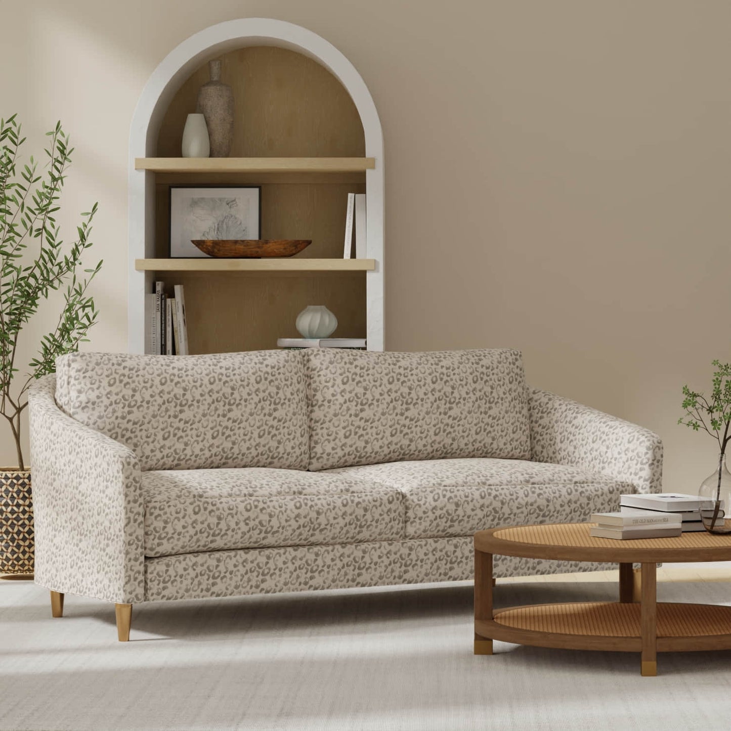Petra Smoke - Folio Fabrics