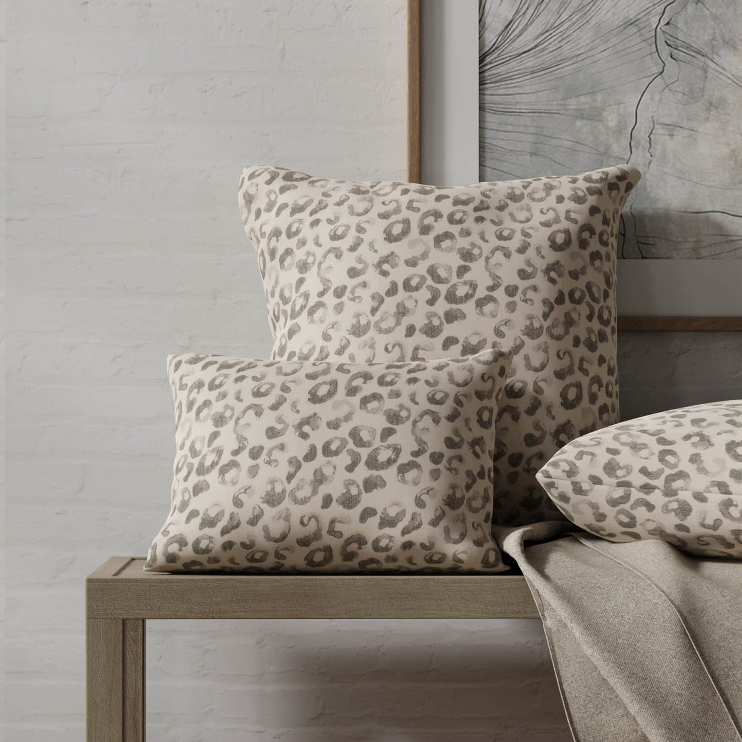 Petra Smoke - Folio Fabrics