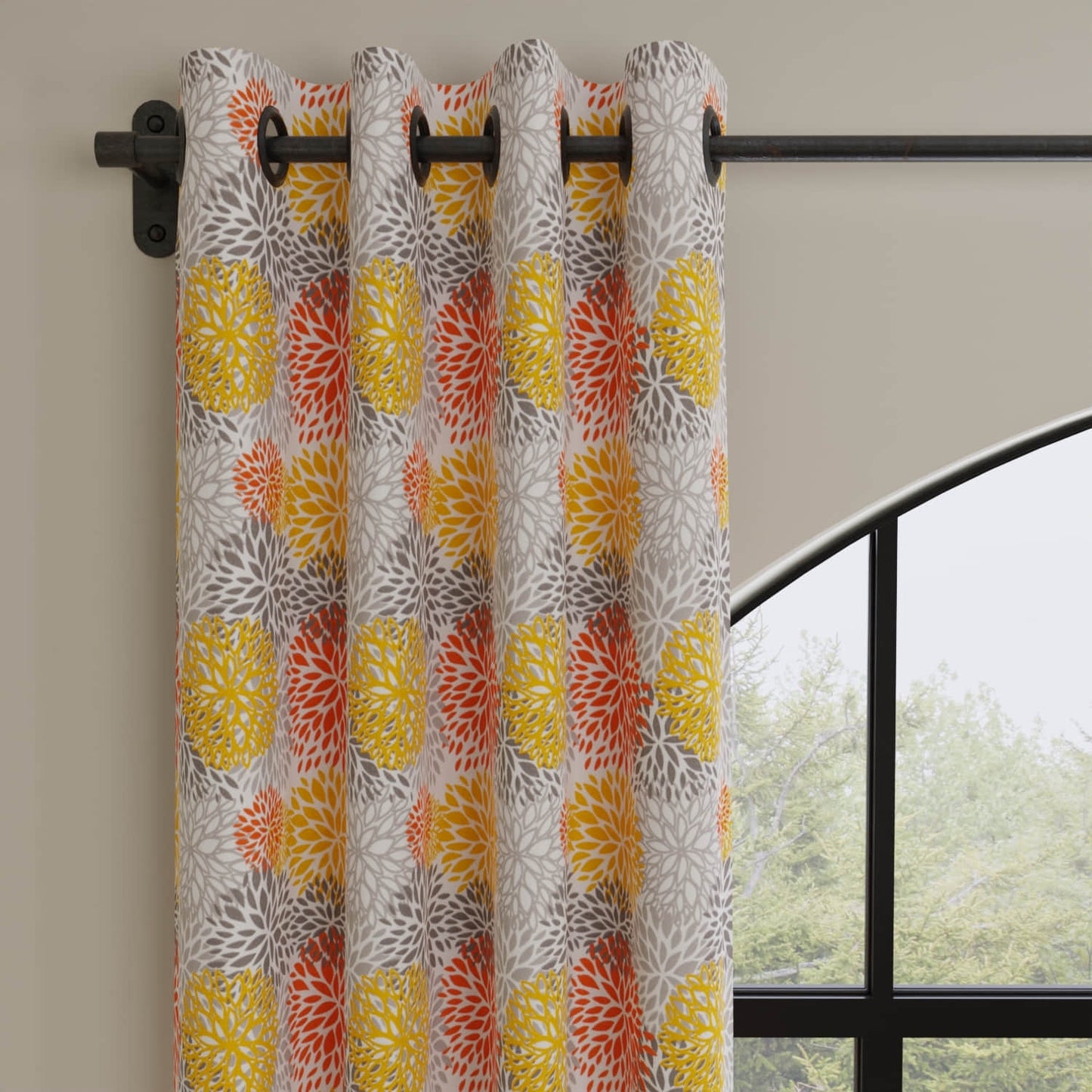 Philip Orange made up on drapery