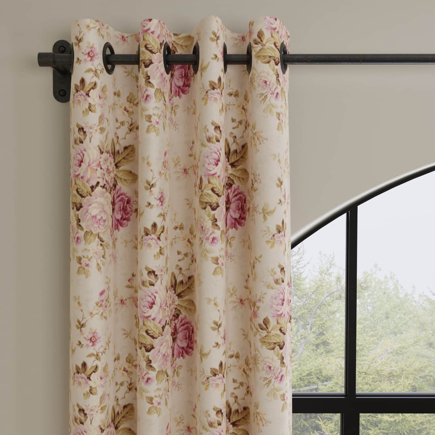 Reid Petal made up on drapery