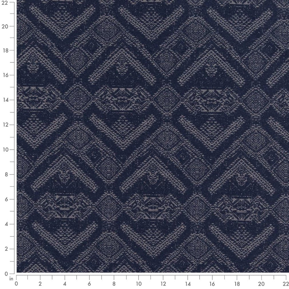 Rhea Midnight - Folio Fabrics