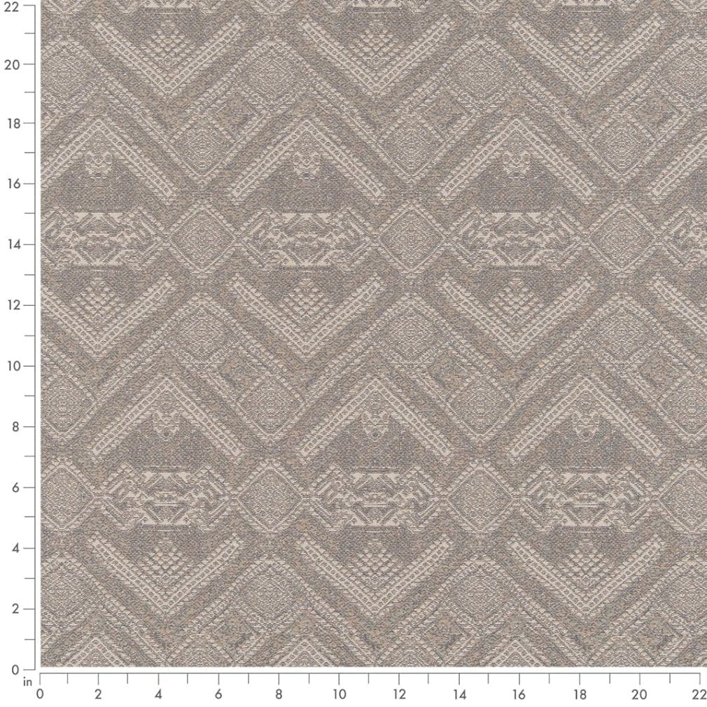 Rhea Pewter - Folio Fabrics
