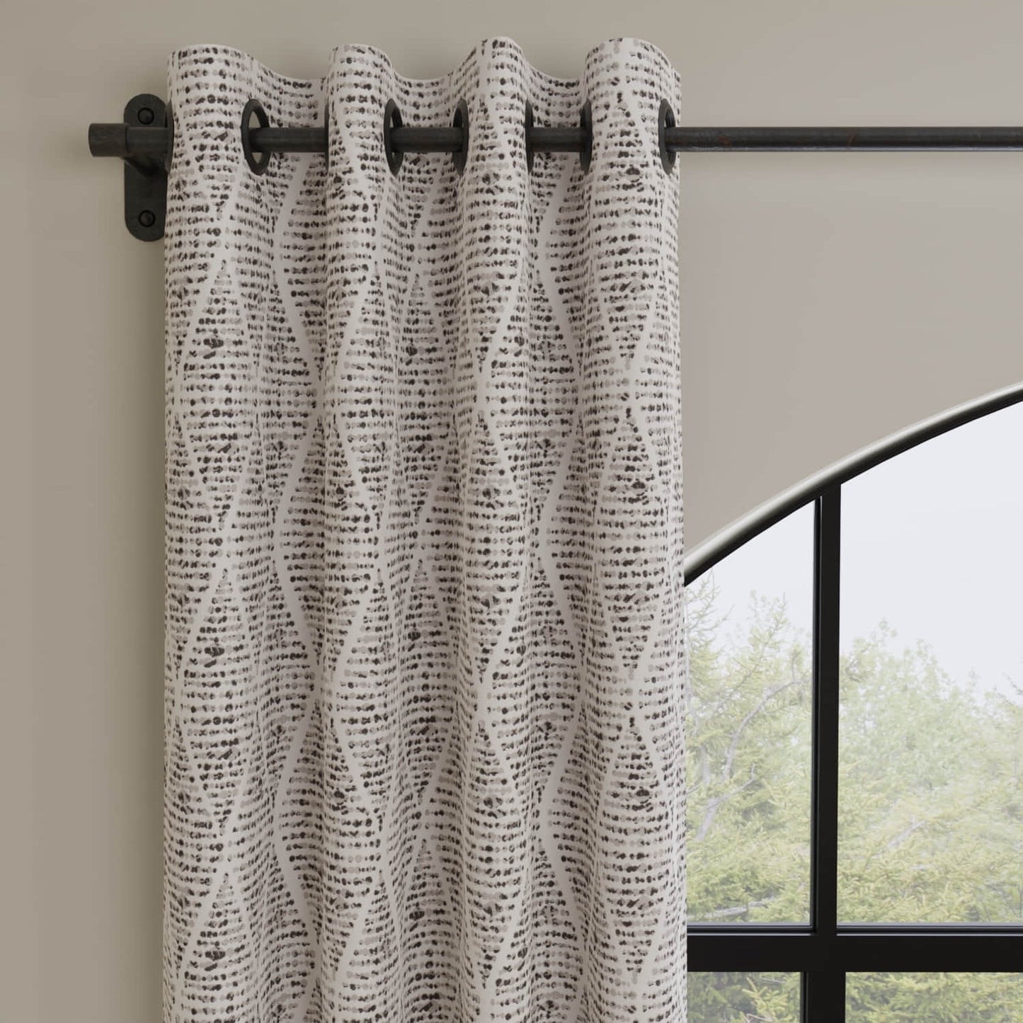 Stein Pewter made up on drapery