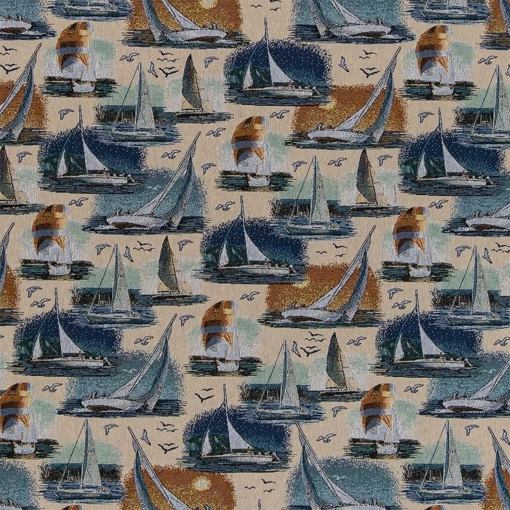 Ticker Sail Away - Folio Fabrics